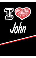 I Love John: Beer Tasting Journal Rate and Record Your Favorite Beers Featuring 120 Pages 6x9