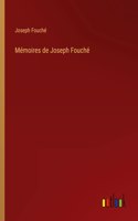 Mémoires de Joseph Fouché