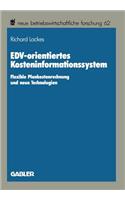 EDV-orientiertes Kosteninformationssystem