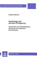 Rechtsfragen Der Atomaren Endlagerung