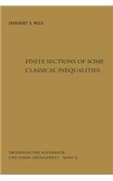 Finite Sections of Some Classical Inequalities