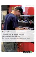 Teilhabe am Arbeitsleben mit psychischer Erkrankung