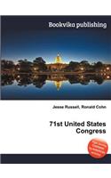 71st United States Congress