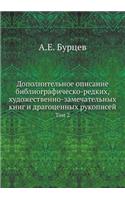Дополнительное описание библиографиче&