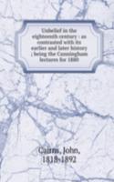 Unbelief in the eighteenth century