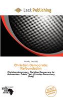 Christian Democratic Refoundation: (English)
