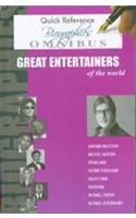 Quick Reference Biographies Omnibus - Great Entertainers of the World