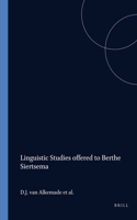 Linguistic Studies offered to Berthe Siertsema