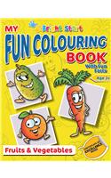Big Colouring Book - Fruits And Vegetables