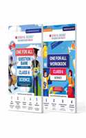 Oswaal One For All Question Bank + One For All Workbook (NCERT & CBSE) Class 6 Science (Set Of 2 Books) | Updated As Per NCF For Latest Exam