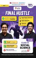 Final Hustle for CBSE Class 10 Social Science by Padhle - End Time Preparation with Priority Wise Questions Sample Question Papers and Funde (For 2025 Exam)