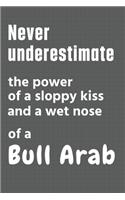 Never underestimate the power of a sloppy kiss and a wet nose of a Bull Arab: For Bull Arab Dog Fans