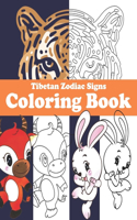 Tibetan Zodiac Signs Coloring Book