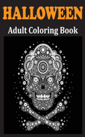 Halloween Adult Coloring Book