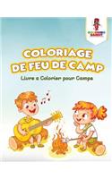 Coloriage de Feu de Camp