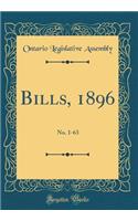 Bills, 1896: No. 1-63 (Classic Reprint): No. 1-63 (Classic Reprint)