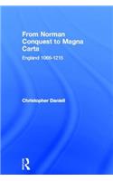 From Norman Conquest to Magna Carta