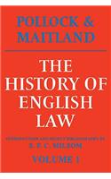 History of English Law: Volume 1