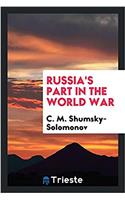 Russia's Part in the World War