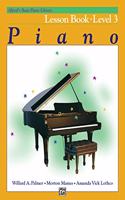 Alfred's Basic Piano Library Lesson 3: Level 3
