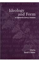 Ideology and Form in Eighteenth-Century Literature