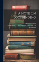 Note On Bookbinding
