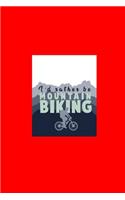 I'd Rather Be Mountain Biking: Dot Grid Journal - I'd Rather Be Mountain Biking Cool Fun-ny Outdoor Sport Gift - Red Dotted Diary, Planner, Gratitude, Writing, Travel, Goal, Bulle