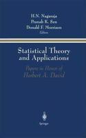 Statistical Theory and Applications: Papers in Honor of Herbert A. David [Special Indian Edition - Reprint Year: 2020] [Paperback] H.N. Nagaraja; Pranab K. Sen; Donald F. Morrison