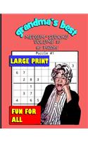 Grandma's Best Medium Sudoku: Volume 10