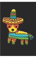 Chihuahua Journal - Chihuahua Notebook 'Cinco De Mayo' - Gift for Chihuahua Lovers