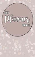 Daily Planner Undated