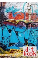 The Dot Book - A Dot Grid Notebook for Graphic Designers - Graffiti Series: 48