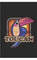 Toucan: Dotted Bullet Journal (6 X 9 -120 Pages) - Gift Idea For Animal And Bird Lover