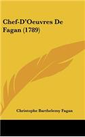 Chef-D'Oeuvres de Fagan (1789)