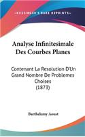 Analyse Infinitesimale Des Courbes Planes