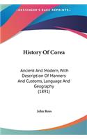 History Of Corea