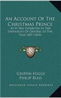 An Account Of The Christmas Prince