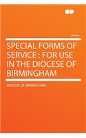 Special Forms of Service