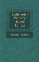 Emile Zola - Primary Source Edition: (French)