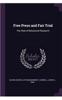 Free Press and Fair Trial