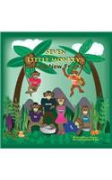 Seven Little Monkeys Making New Friends