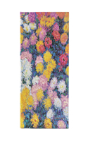 Monet’s Chrysanthemums Midi Unlined Hardback Journal (Elastic Band Closure): (Monet's Chrysanthemums)