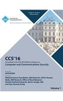 CCS 16 2016 ACM SIGSAC Conference on Computer and Communications Security Vol 1