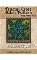 Fractal Cross Stitch Pattern: Design No. 5006