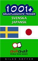 1001+ Grundlaggande Fraser Svenska - Japansk