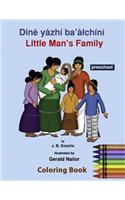 Little Man's Family Coloring Book