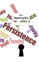 Business Password Log: Website Passwords & Backup
