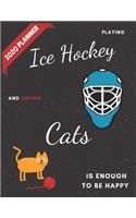 Playing Ice Hockey and Loving Cats