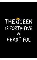 The Queen Is Forty-five And Beautiful