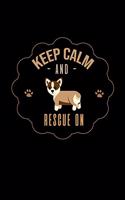 keep calm and resue on: 110 Game Sheets - 660 Tic-Tac-Toe Blank Games - Soft Cover Book for Kids for Traveling & Summer Vacations - Mini Game - Clever Kids - 110 Lined page